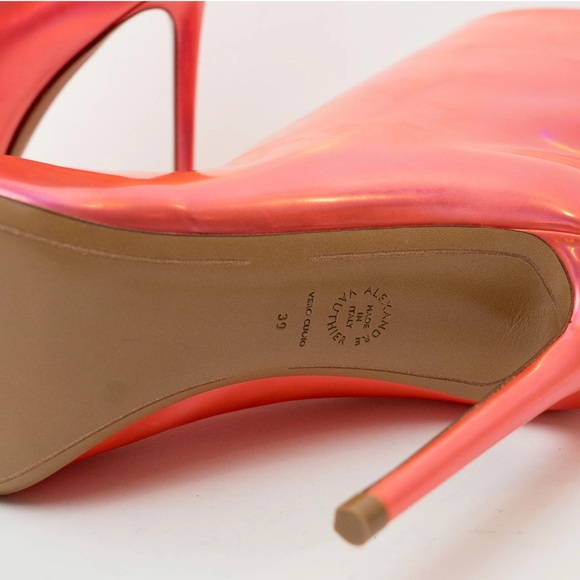 Alexander Vauthier coral metallic ankle booties - Picture 3 of 9